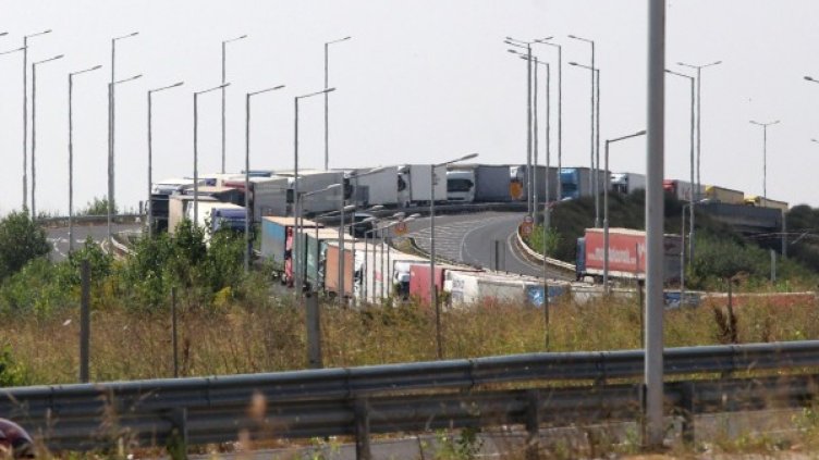 Трафик на "Капитан Андреево" &ndash; 10 км опашка от ТИР-ове