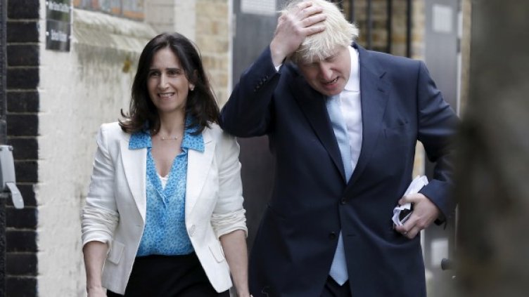 Борис Джонсън и съпругата му Марина. Снимка: архив, Reuters