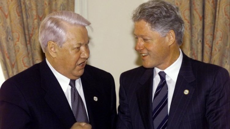 Борис Елцин и Бил Клинтън. Снимка: архив, Reuters