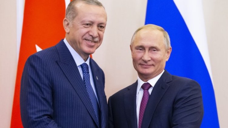 Реджеп Ердоган и Владимир Путин. Снимка: Reuters