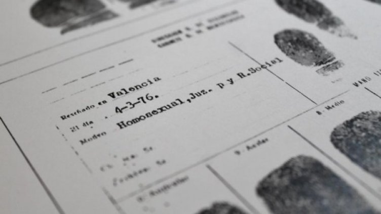 Документи, доказващи задържането на Антони Руиз. Снимка: Дойче веле / Анарте Лазо