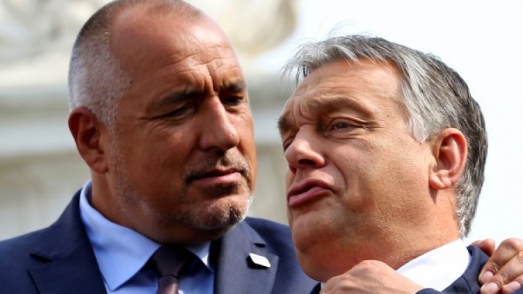 Бойко Борисов и Виктор Орбан. Снимка: архив, Reuters