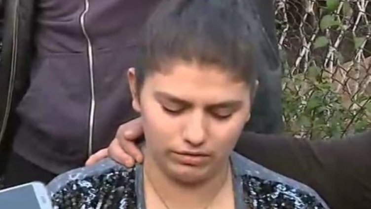 Жената на заподозрения за убийство Северин. Кадър: Нова тв