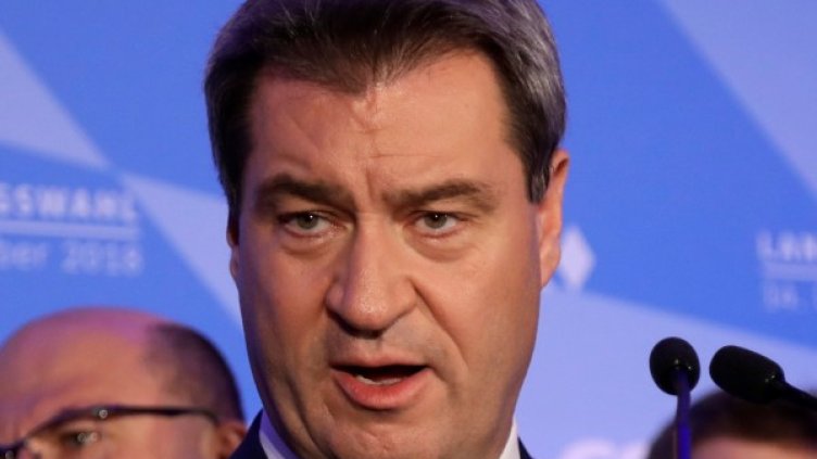 Премиерът на Бавария Маркус Сьодер. Снимка: БТА