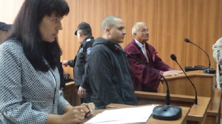 Никола Ерелийски в съда. Снимка: "Труд"