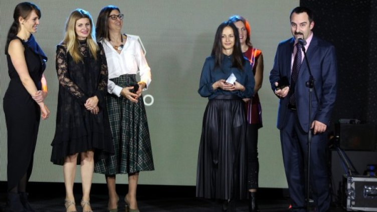 Христо Вълков, Старши мениджър "Маркетинг комуникации" в А1, говори по време на церемонията по връчването на наградите Effie 2018.