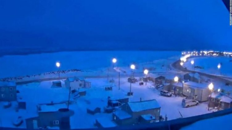 Ден ли е, нощ ли е!? Не се знае! Снимка: Twitter