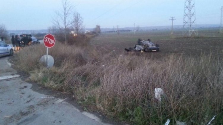 Тежката катастрофа. Снимка: "Труд"