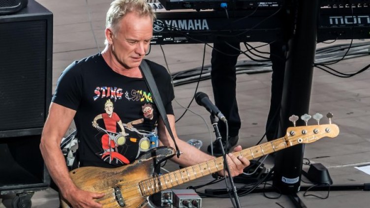 Стинг в Пловдив. Снимка: Булфото, архив