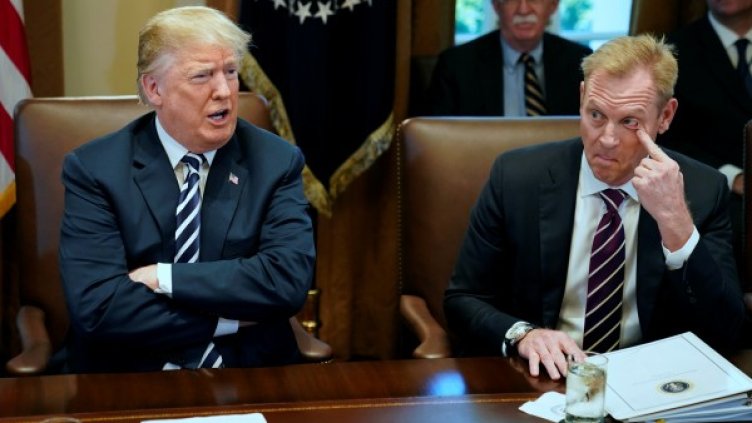 Доналд Тръмп и Патрик Шанахан. Снимка: архив, Reuters
