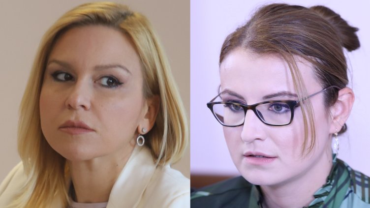 Габриела Наплатанова и Симона Велева бяха заедно начело на регулатора досега. Снимка: БГНЕС