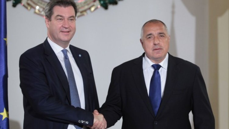 Баварският премиер на посещение у нас 