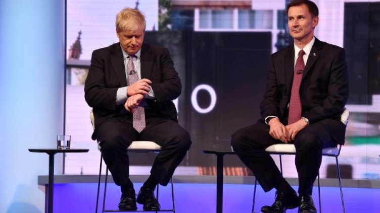 Борис Джонсън и Джереми Хънт. Снимка: архив, Reuters