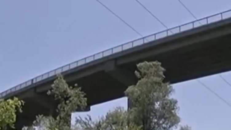 Трагичният виадукт. Снимка: Кадър, Нова тв