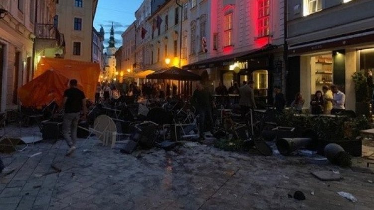 Пораженията след боя. Снимка: Facebook