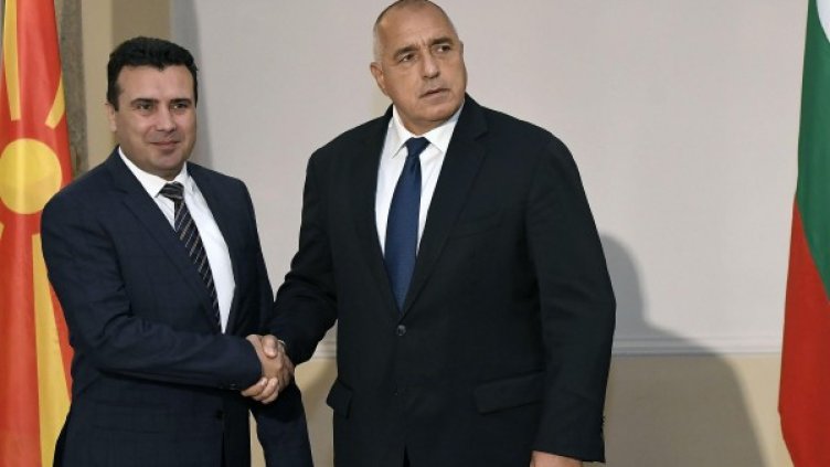 Зоран Заев и Бойко Борисов. Снимка: архив, Булфото