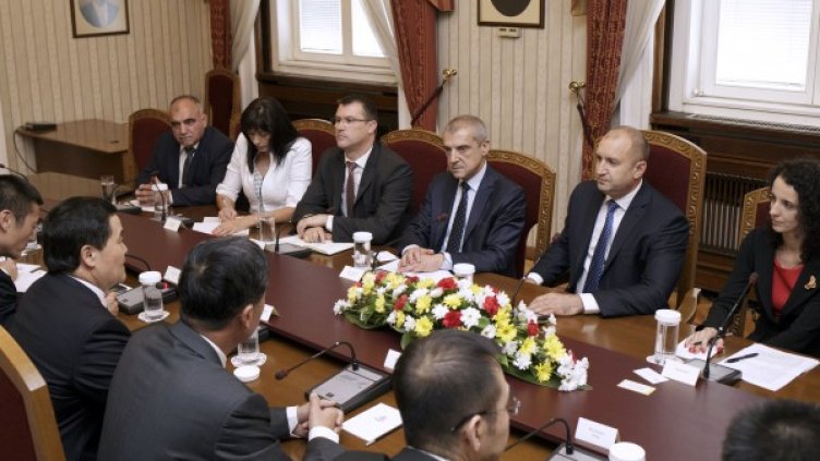 Снимка: Пресцентър президентство