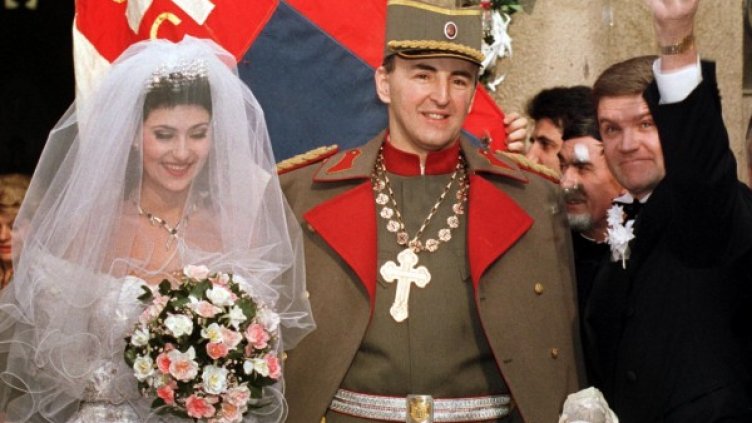 Сватбата на Цеца и Аркан. Снимка: архив, Reuters