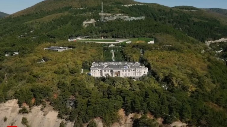 Украински дронове подпалиха гората около разкошното имение на Путин край Черно море