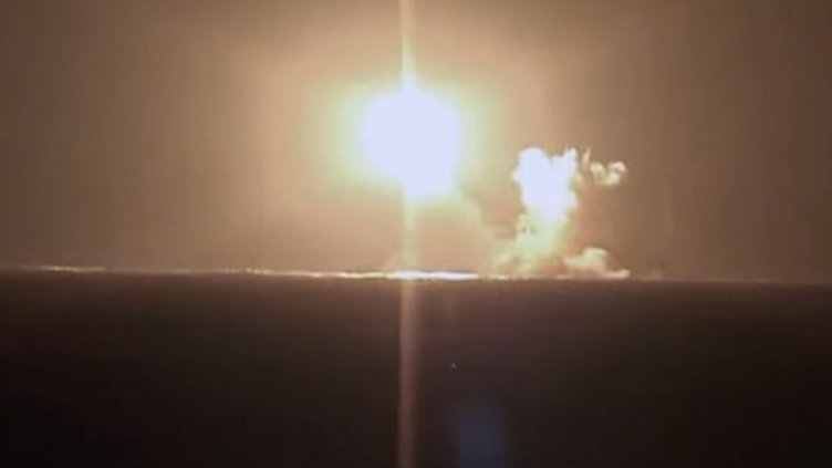 Руска атомна подводница изстреля балистична ракета