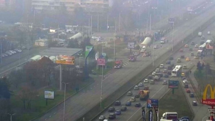 Снимка: Facebook, Пътна обстановка и трафик информация - София