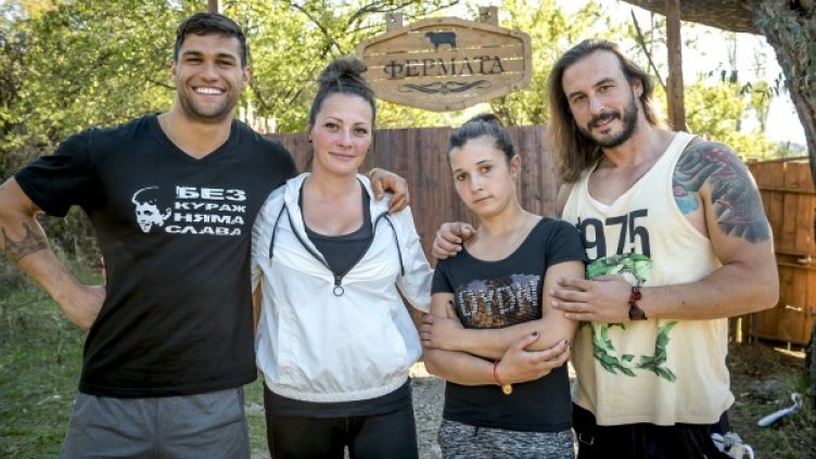 Финалистите Сами, Маргарита, Веселка и Краси. Снимка: Фермата