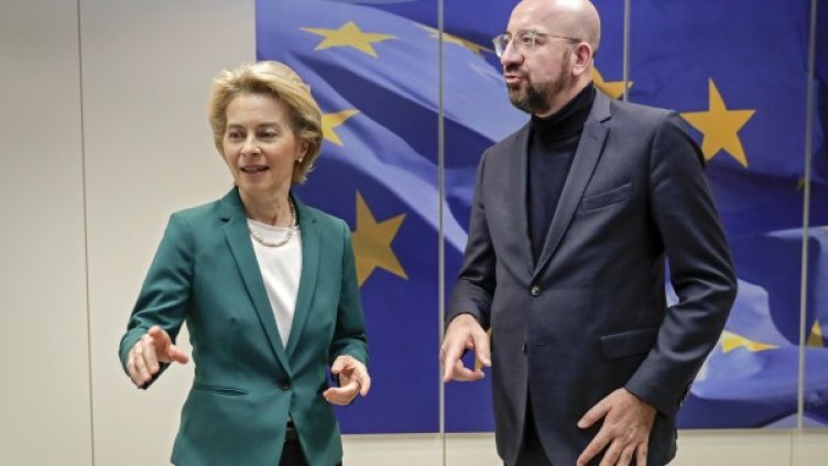 Урсула фон дер Лайен и Шарл Мишел. Снимка: архив, БГНЕС