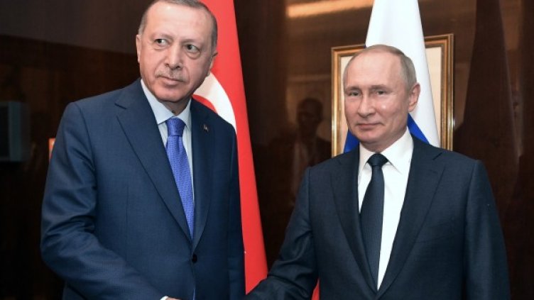 Реджеп Ердоган и Владимир Путин. Снимка: архив, БГНЕС