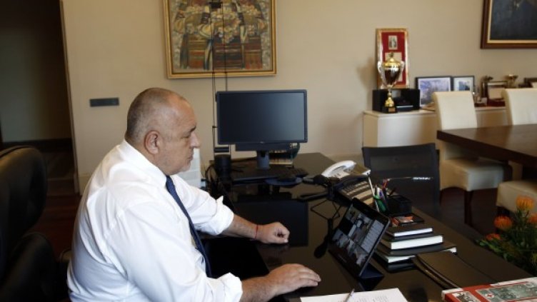 Министрите заседаваха днес онлайн. Снимка: МС