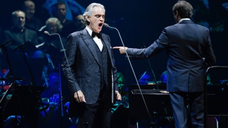 Гледайте на живо: Андреа Бочели и музика за надежда