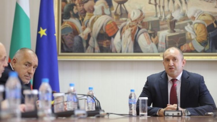 Последното публично единомислие на Радев и Борисов. Снимка: Димитър Кьосемарлиев, Dnes.bg