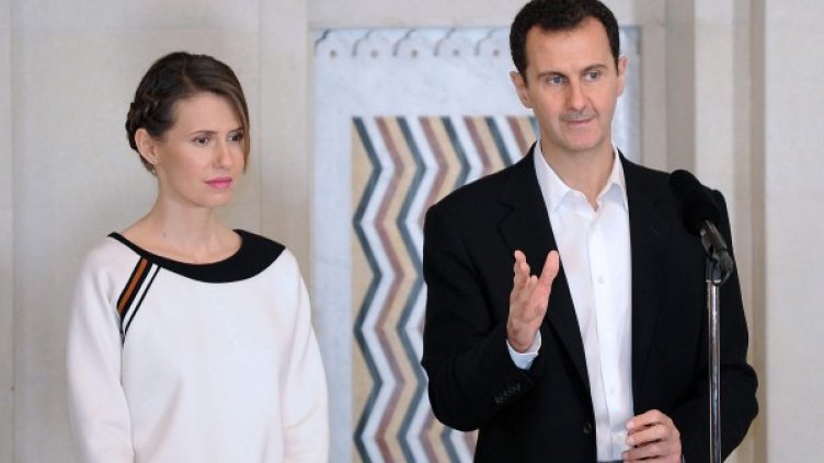 Асма и Башар Асад. Снимка: архив, БГНЕС