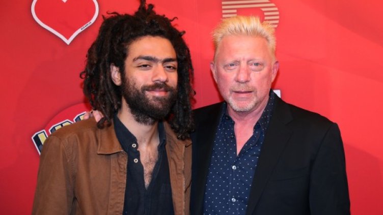 Борис Бекер със сина си Ноа Бекер. Снимка: архив, БГНЕС