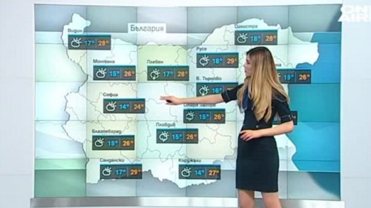Дъждът ще спира, температурите стигат до 30 градуса