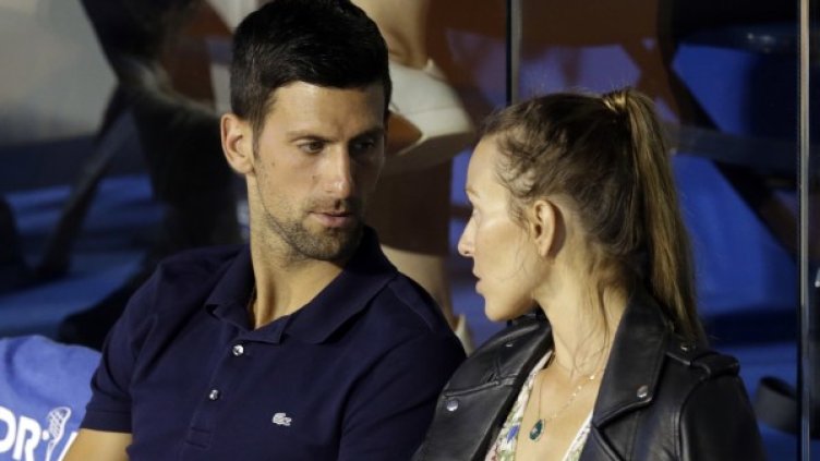 Новак и Йелена Джокович. Снимка: архив, БГНЕС