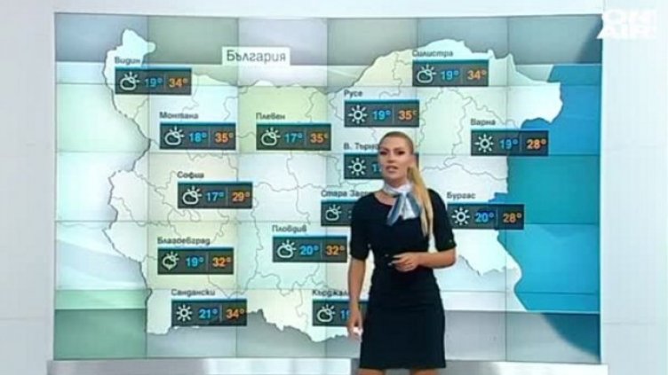 Топло, по Черноморието слънчево, температурите - до 35&deg;