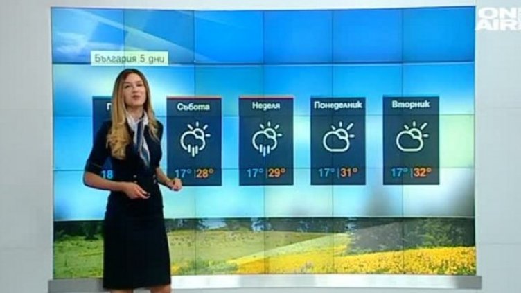 Валежите спират, облачността навсякъде ще се разкъсва