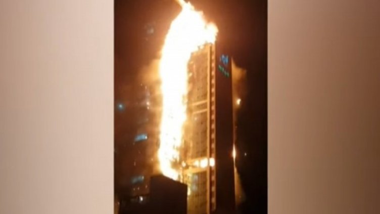 Десетки пострадали при пожар в небостъргач в Южна Корея