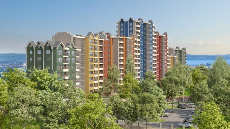 Комплекс "ФЕМИЛИ ГАРДЪН". Източник: "Явор" АД
Сграда МЛАДОСТ. Източник: "Явор" АД
Жилищен комплекс АЗИМУТ. Източник: "Явор" АД
Жилищен комплекс АЗИМУТ. Източник: "Явор" АД