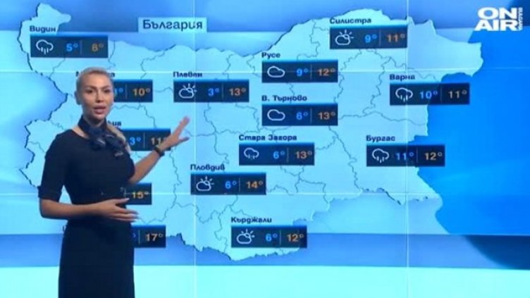 С дъжд и силен вятър започва седмицата 