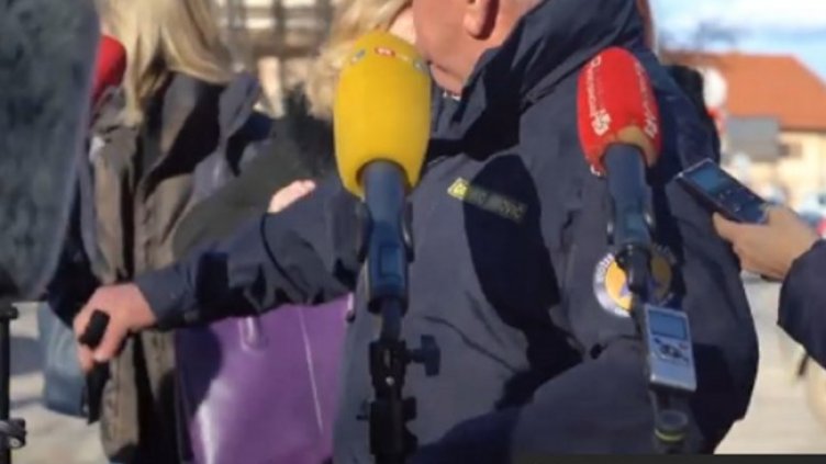 Моментът на ужаса: Така се разтресе земята в Хърватия