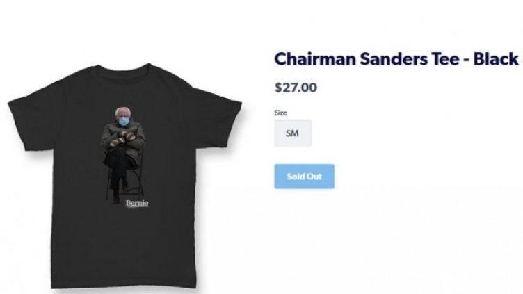 Снимка: www.store.berniesanders.com