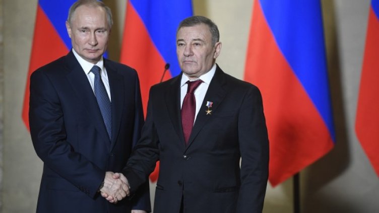 Владимир Путин и Аркадий Ротенберг. Снимка: БГНЕС