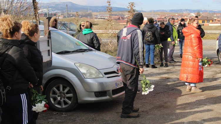 Мястото, където загина 18-годишното момиче. Снимка: БГНЕС
