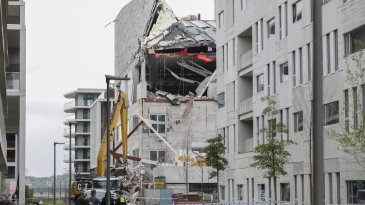 Сграда се срути в Антверпен, жертвите до момента са три