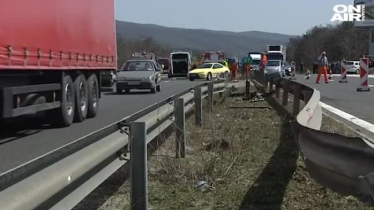 Над 100 жертви на катастрофи на "Тракия" за три години 