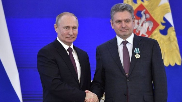 Николай Малинов с Владимир Путин, снимка: архив, БГНЕС