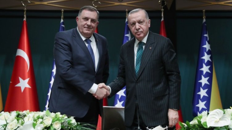 Милорад Додик и Реджеп Ердоган. Снимка: архив, БГНЕС