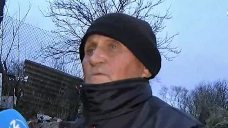 Дядото на пострадалото момиче и насилника. Кадър: Нова тв