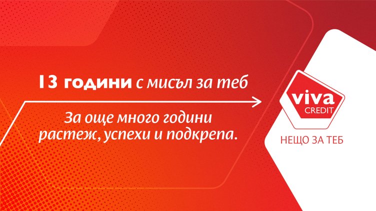 13 години Viva Credit: Бързи кредити с устойчива трансформация и регионално лидерство